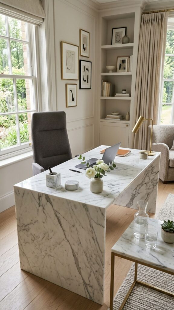 8. Use Marble as a Refined Accent
