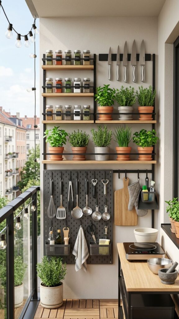 8. Use Vertical Wall Storage