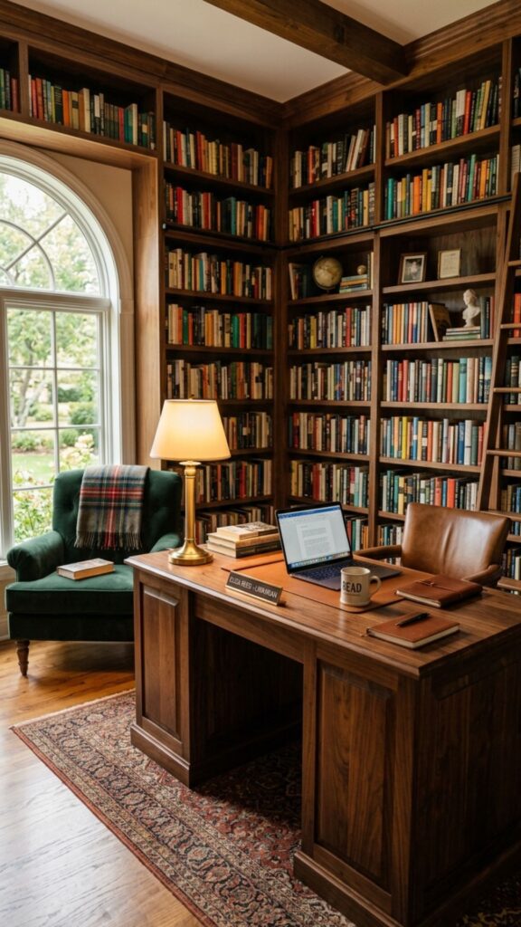 8. Use Warm Wood Furniture