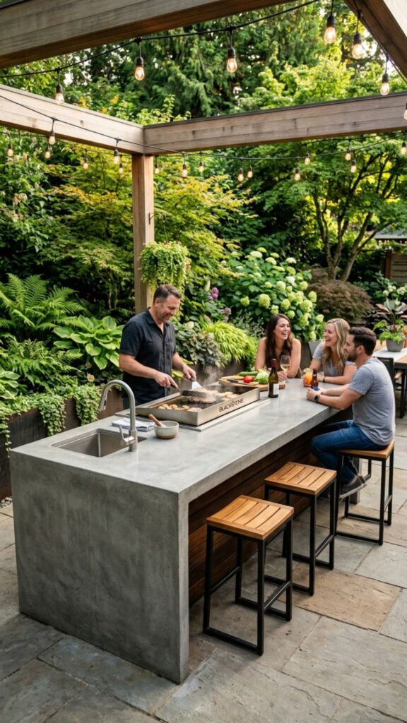 8. Use a Concrete Countertop