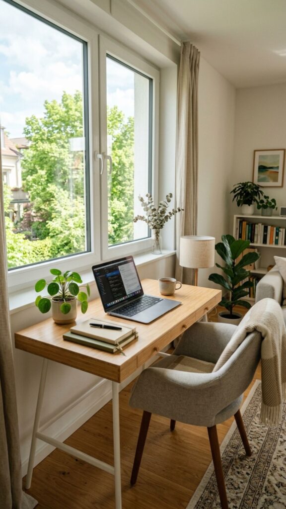 8. Use a Ladder Desk