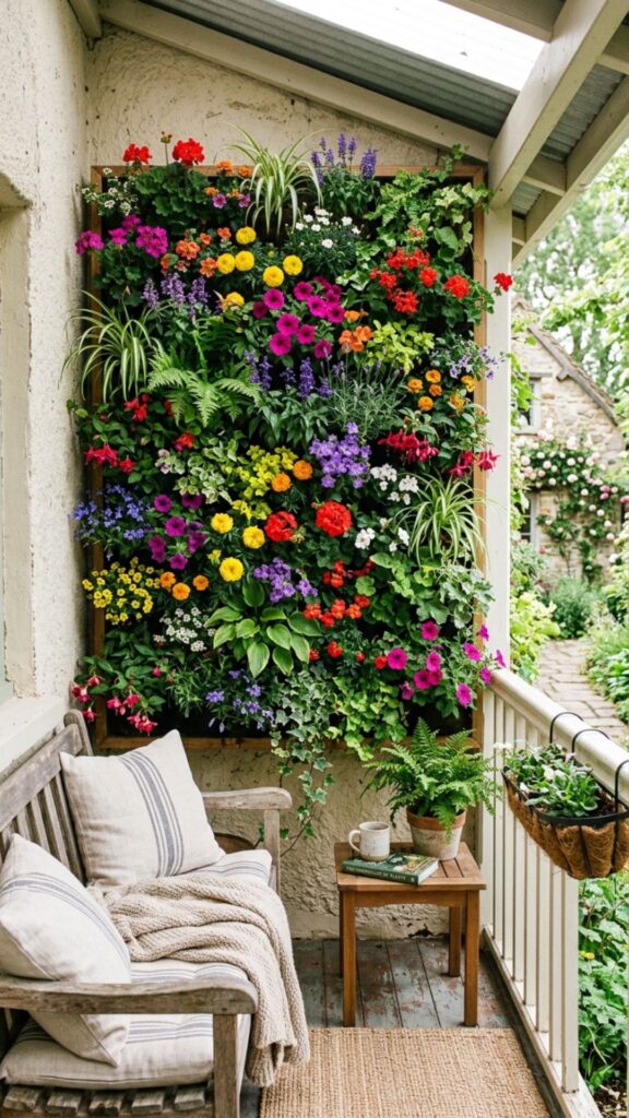 8. Vertical Garden on a Wall