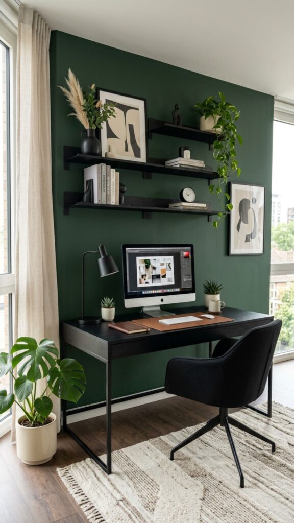 9. Add Black for a Modern Luxury Look
