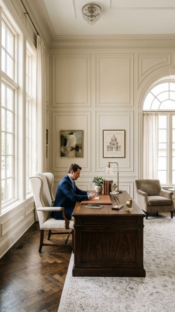 9. Add Decorative Wall Molding