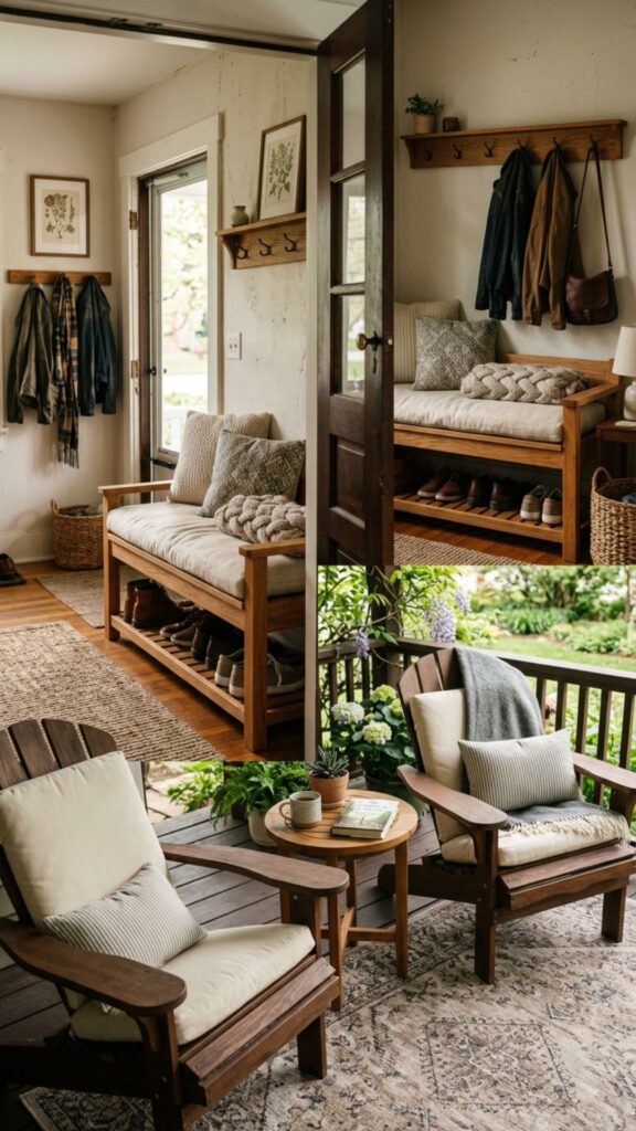 9. Add Seating for Comfort and Function