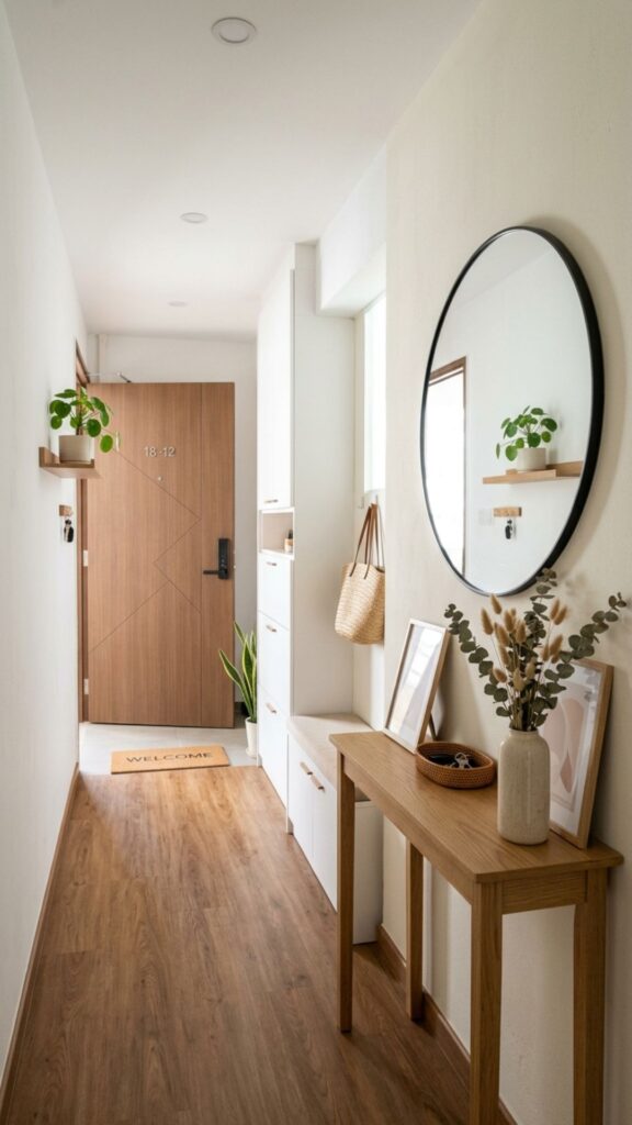 9. Add a Mirror to Open Up the Space