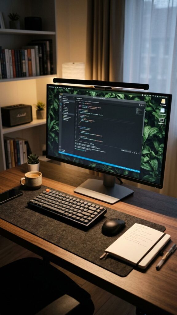 9. Add a Monitor Light Bar
