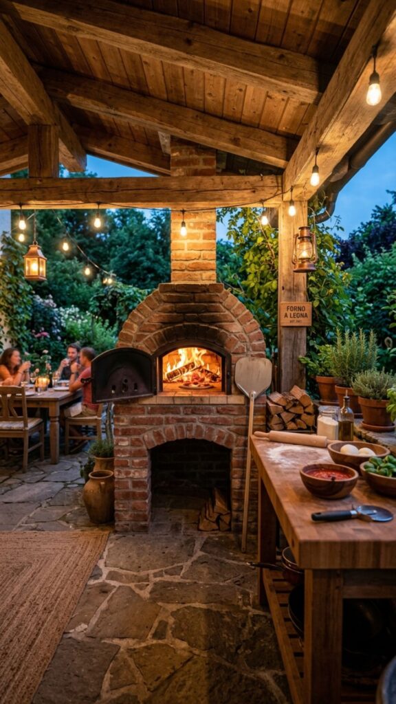 9. Add a Pizza Oven as a Feature