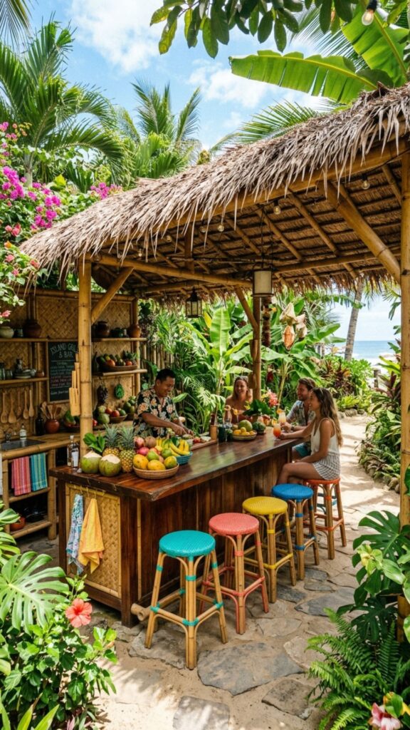 9. Bright Tropical Getaway Theme