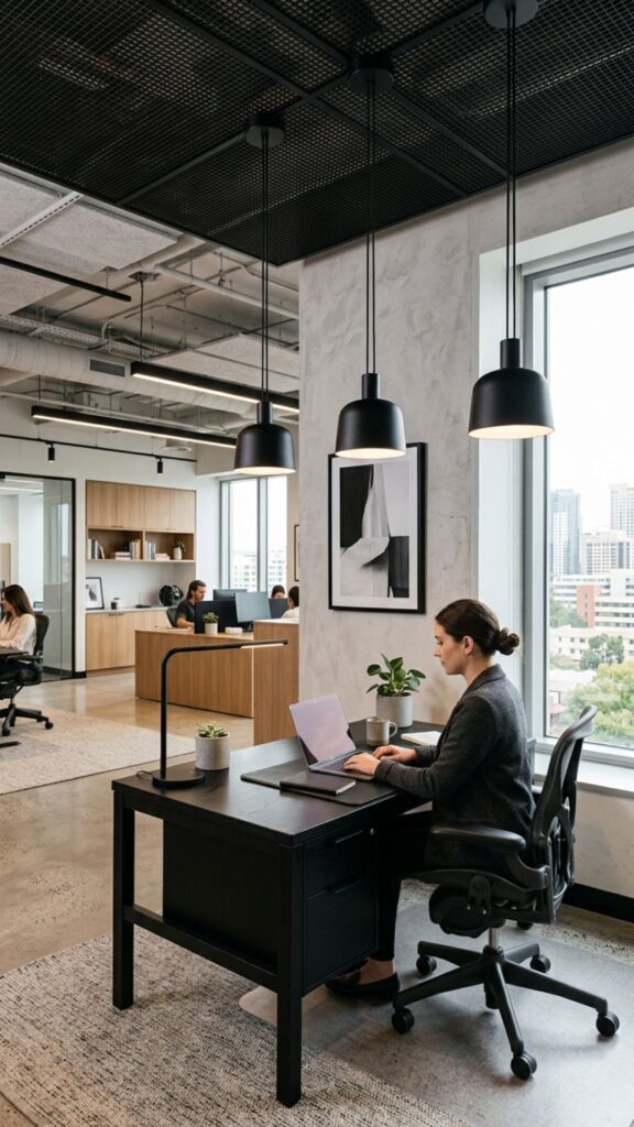 9. Choose Black Lighting Fixtures
