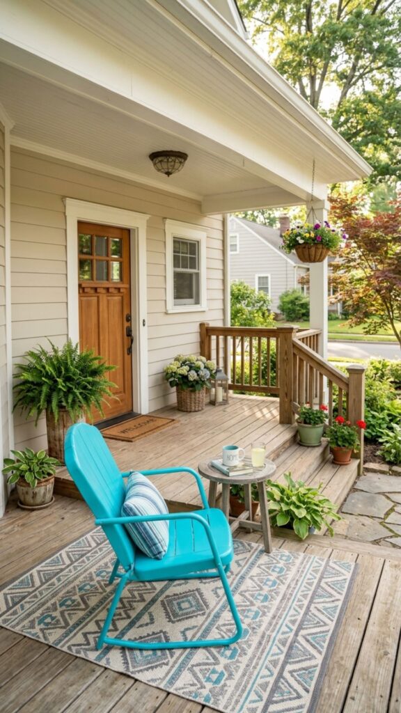 9. Colorful Accent Chairs for Personality