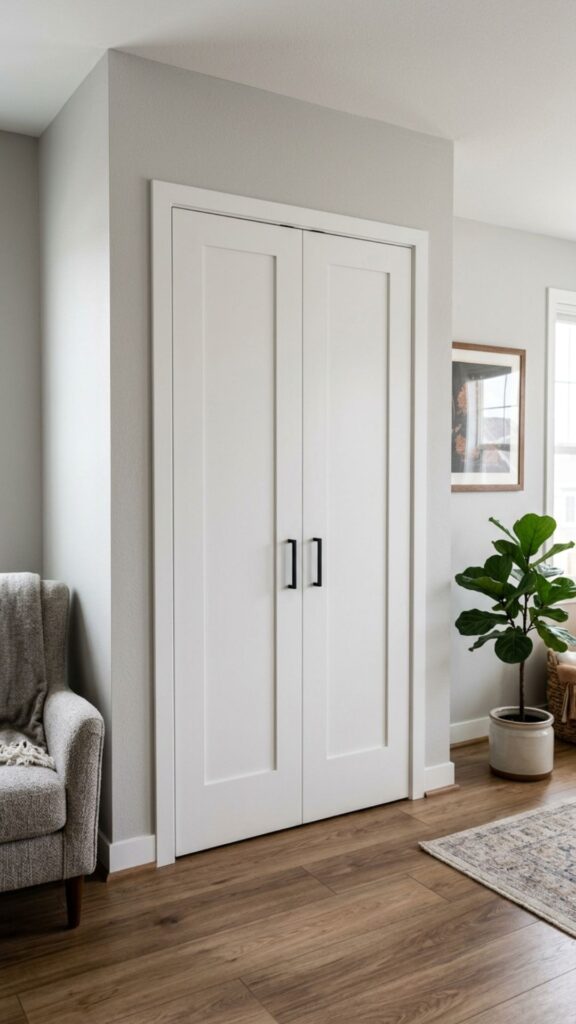 9. Convert a Closet Into a Hidden Office