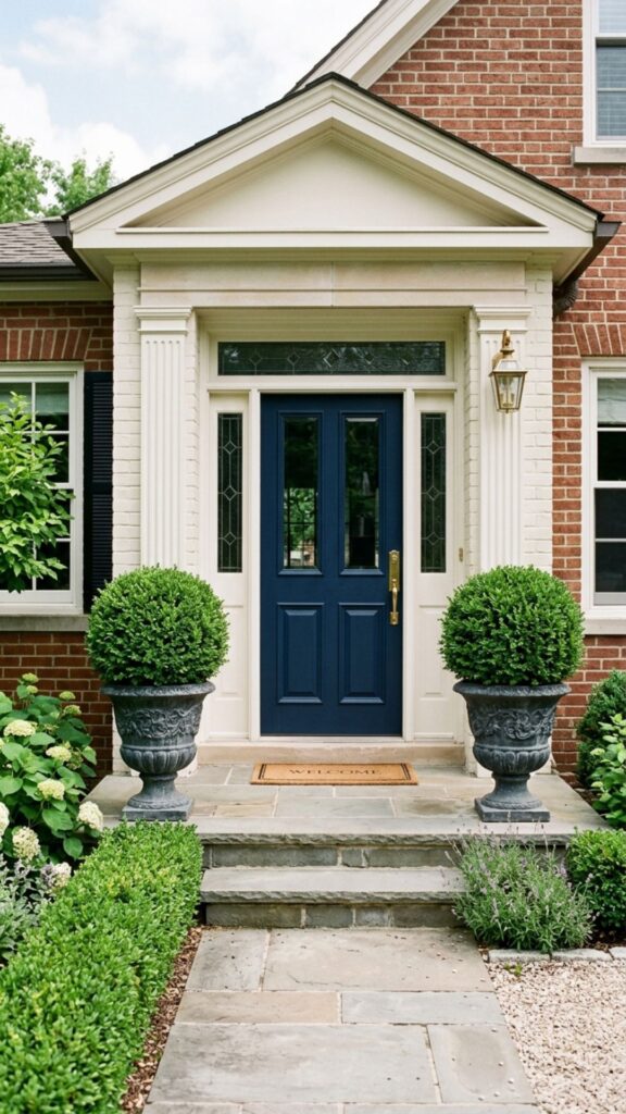 9. Create Symmetry with Matching Planters