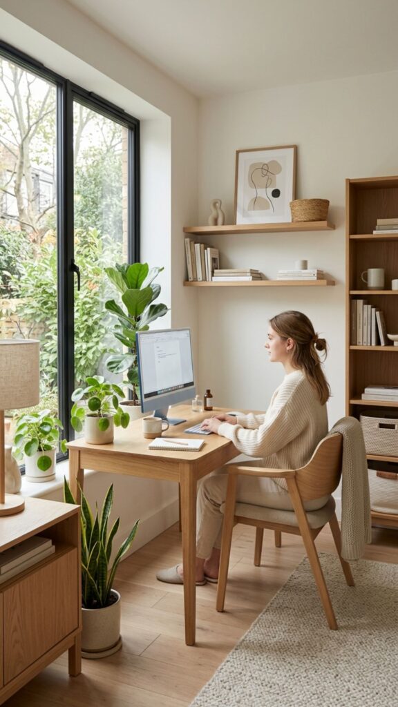 9. Create a Bright Scandinavian-Inspired Workspace