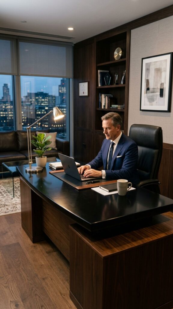 9. Create a Professional Executive Style Office