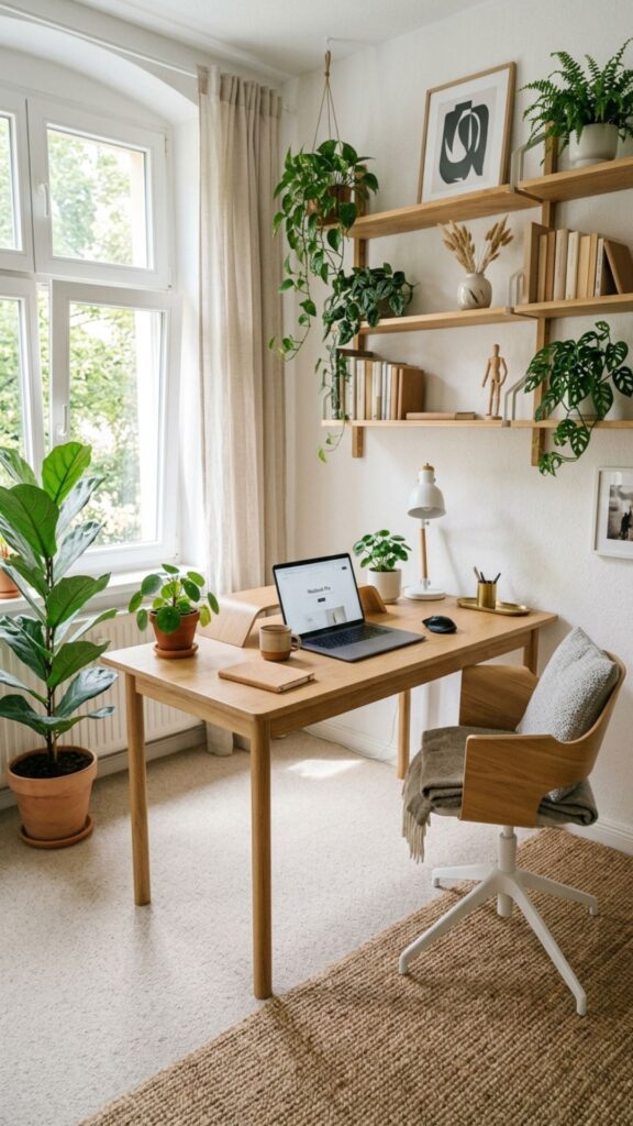 9. Create a Scandinavian-Inspired Workspace