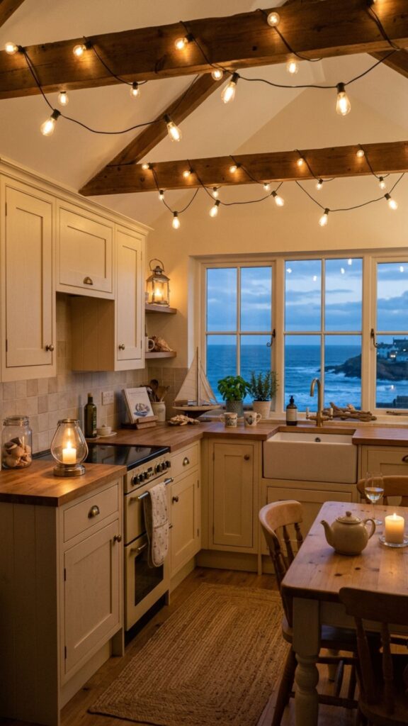 9. Design an L-Shaped Kitchen Around a Corner
