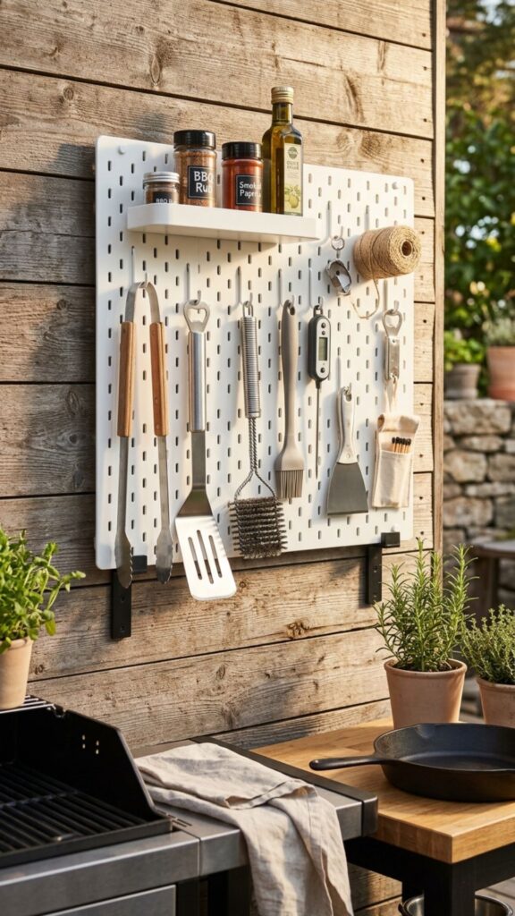9. Hang a Pegboard With SKÅDIS