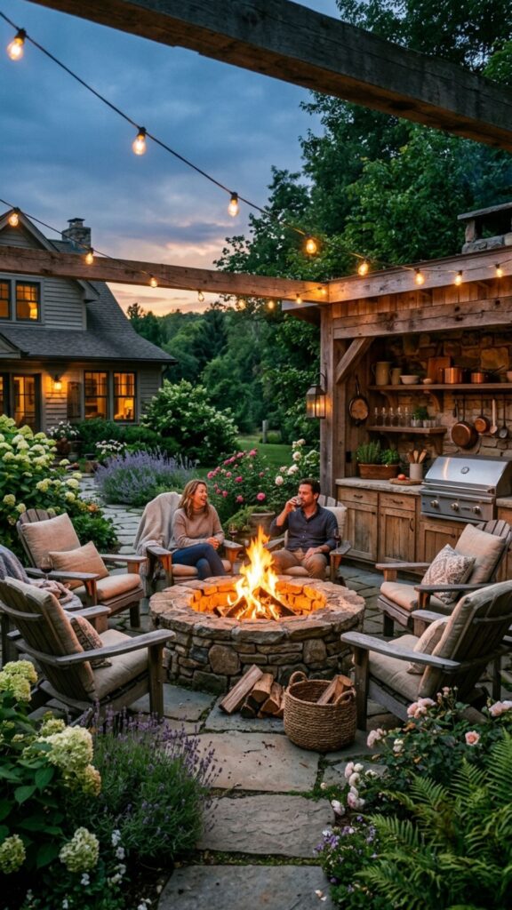 9. Incorporate a Fireplace or Fire Pit