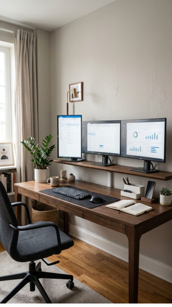 9. Install a Monitor Shelf