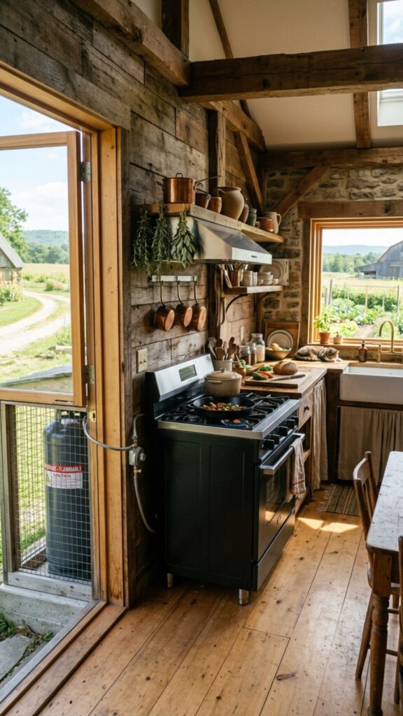 9. Off-Grid Propane Range Setup