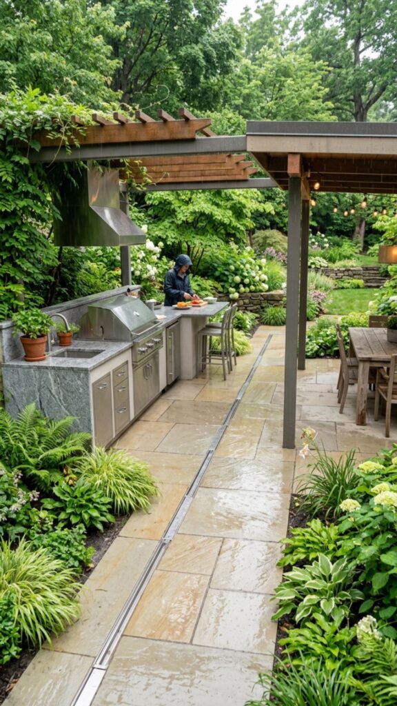 9. Proper Drainage System — Keep Water Moving Away