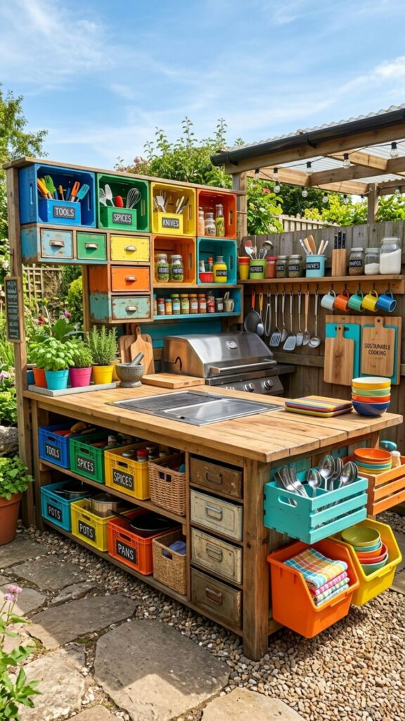 9. Recycled Container Storage