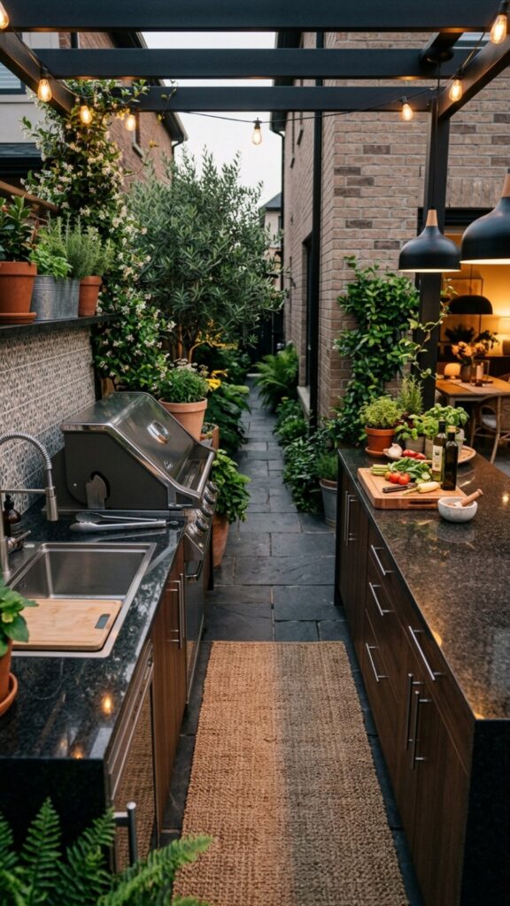 9. Try a Galley Layout for Narrow Spaces