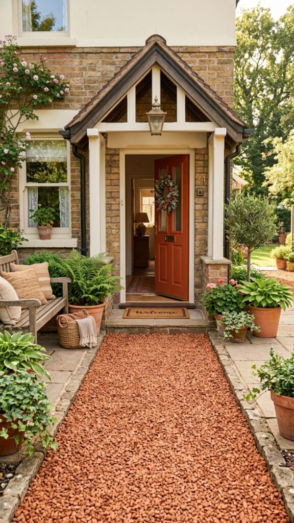 9. Use Colored Gravel for Personality