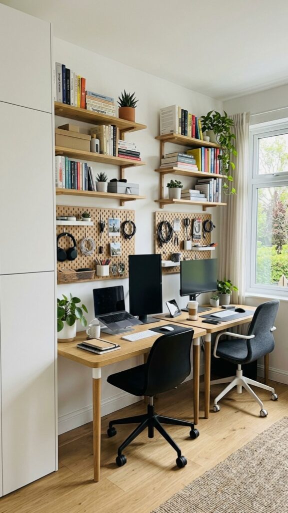 9. Use Vertical Storage to Save Space