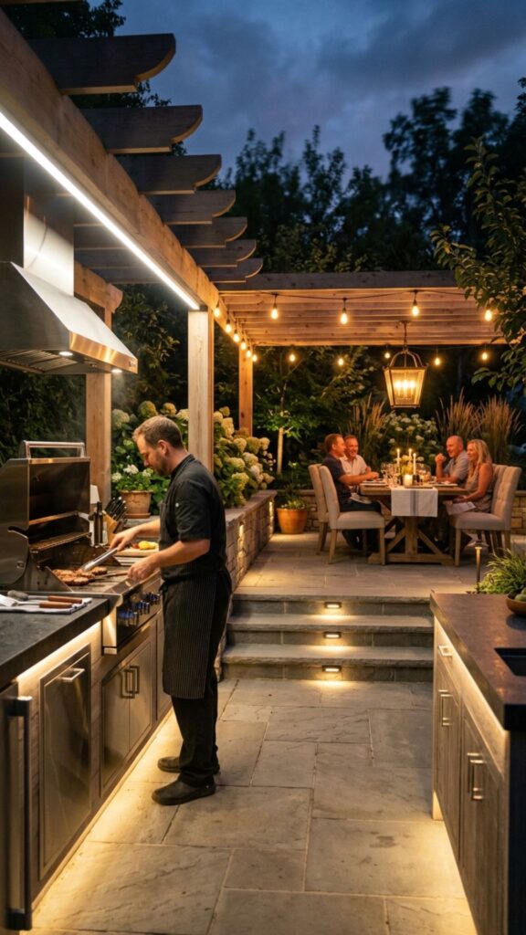 9. Wire in Proper Outdoor Lighting