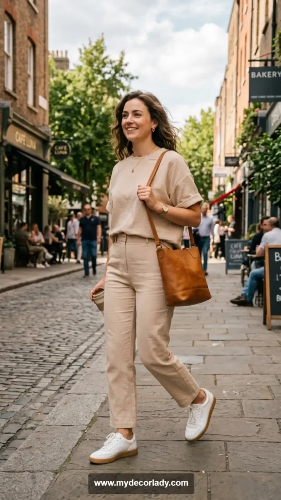 1. Classic Cotton Co-Ord Set for Everyday Comfort