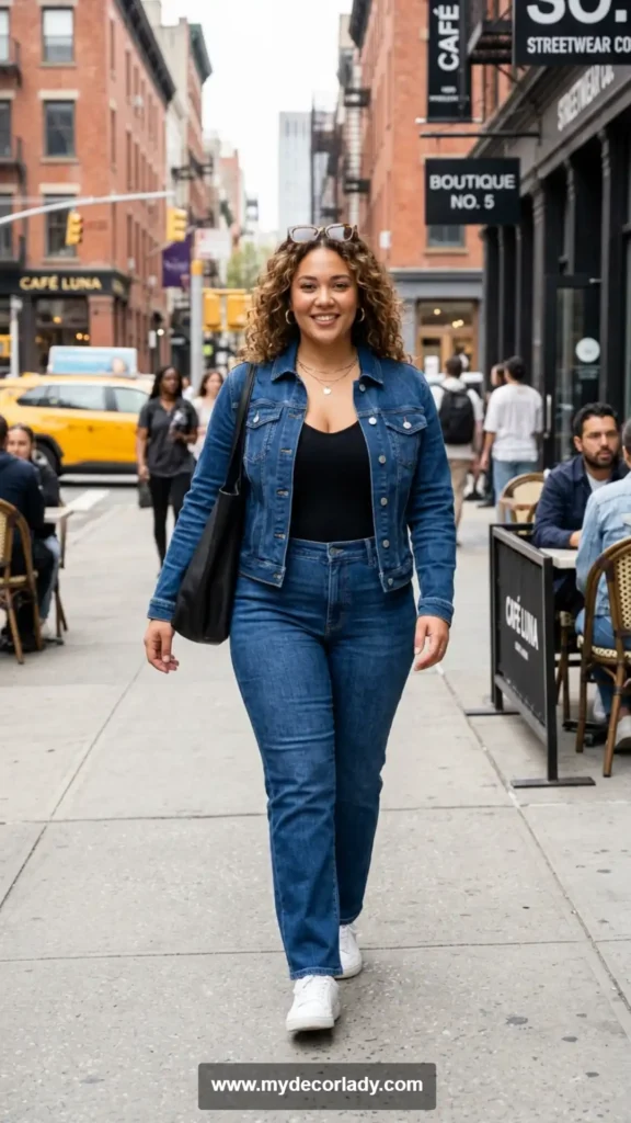 12. Denim Matching Set