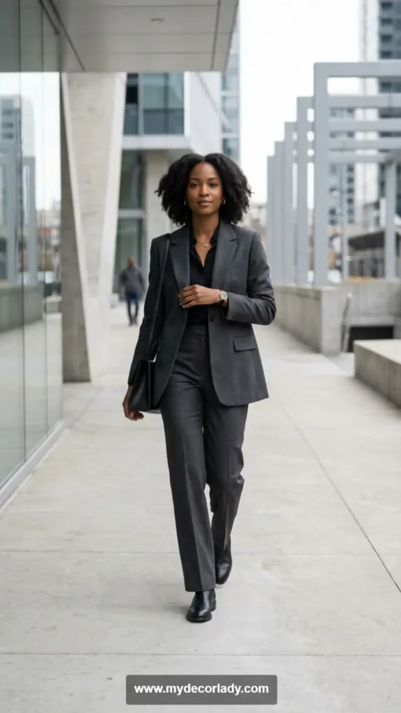 14. Monochrome Matching Set for Minimal Fashion