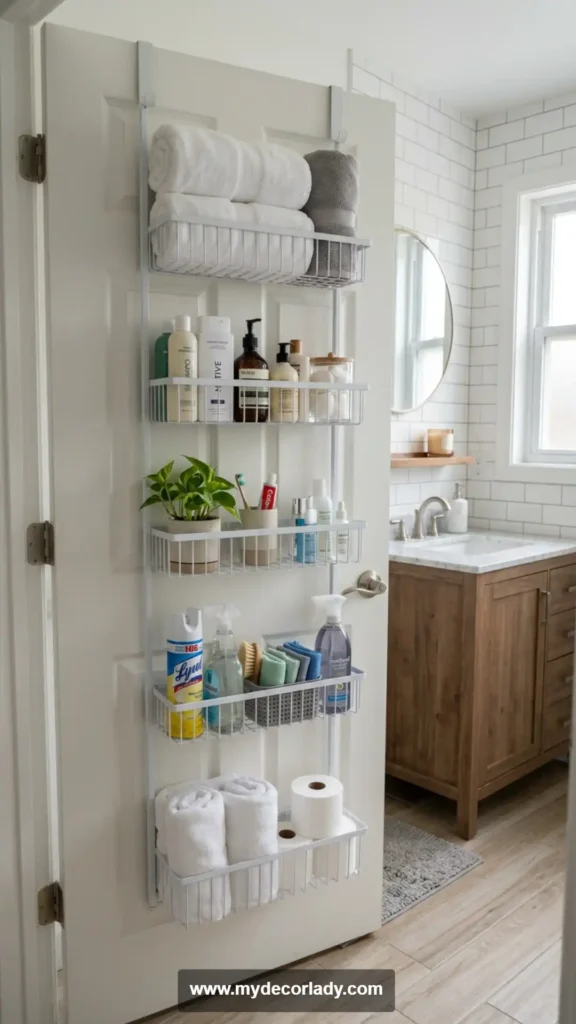 16. Use Over-the-Door Storage