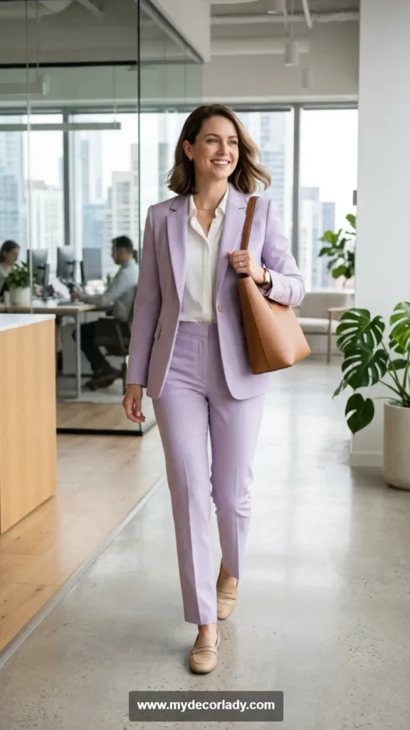 17. Pastel Suit Matching Set