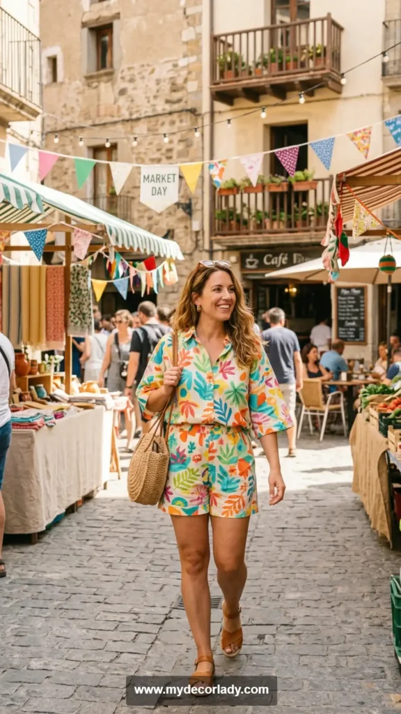 19. Matching Romper-Style Two-Piece Set