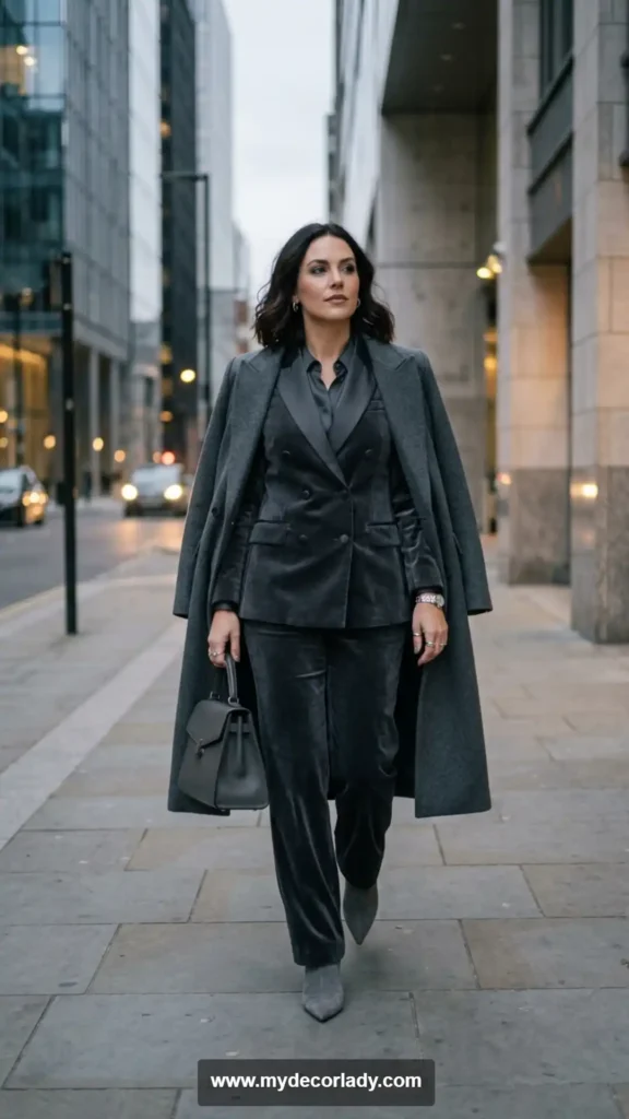 2. Create a Monochrome Luxury Look