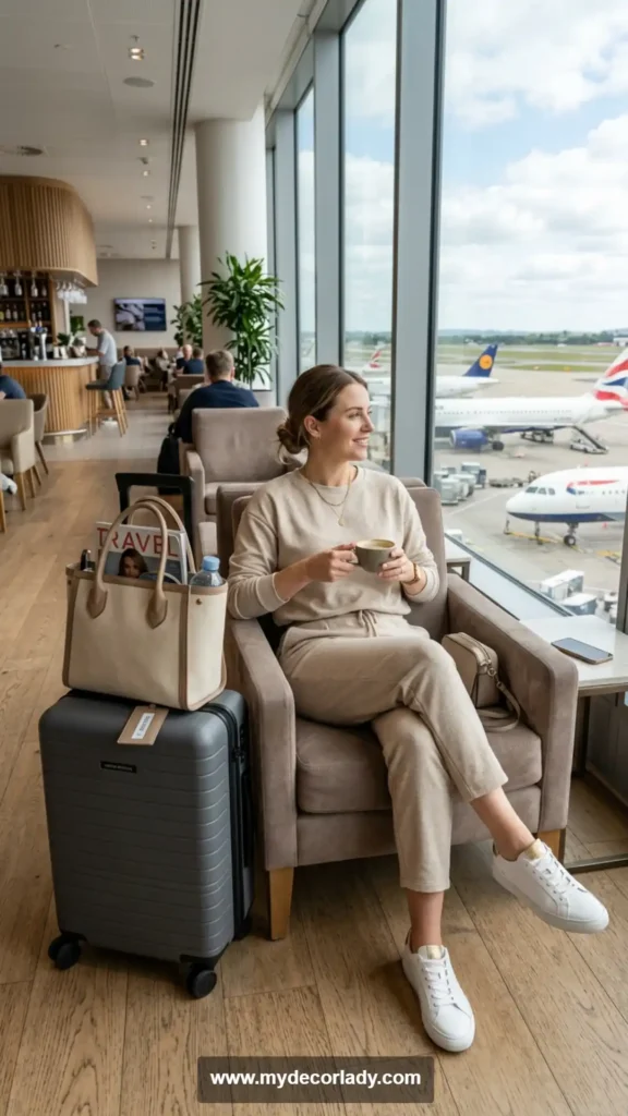 2. Soft Cotton Co-Ord Set for Long Flights