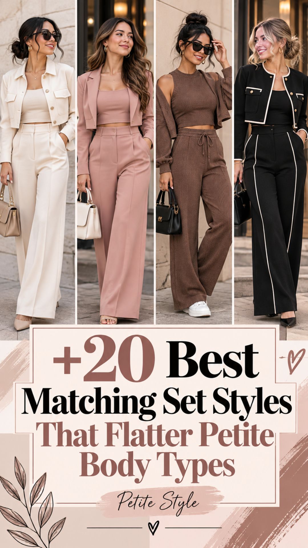 20 Best Matching Set Styles That Flatter Petite Body Types