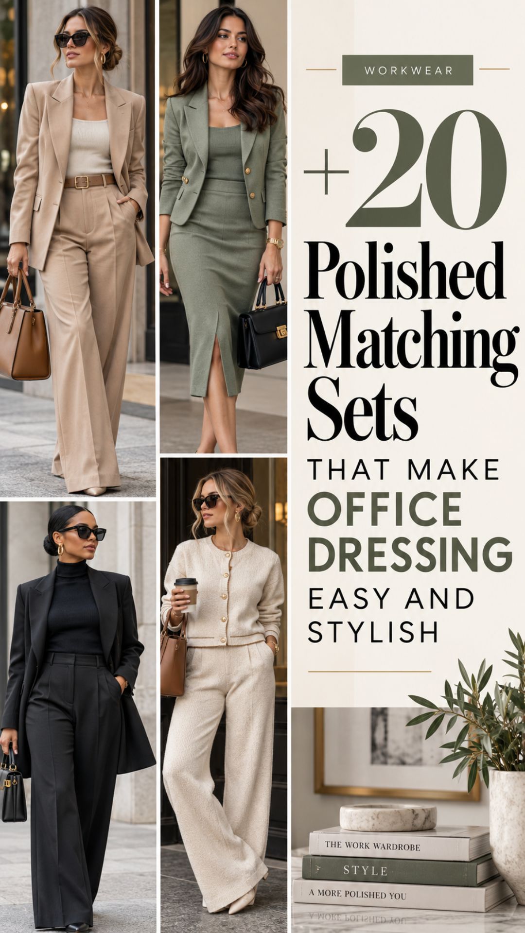 20 Polished Matching Sets That Make Office Dressing Easy and Stylish