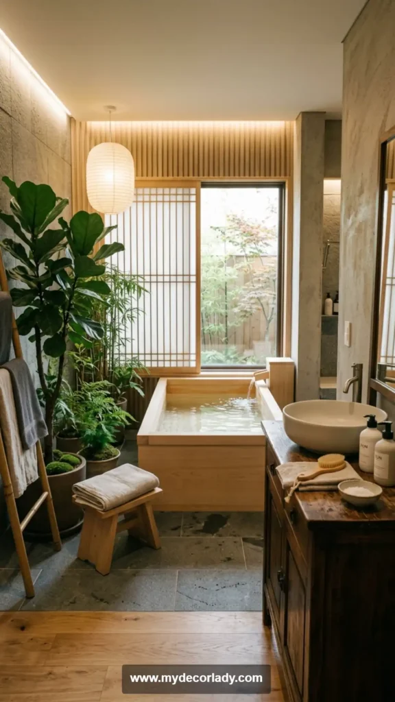 20. Create a Calm Korean-Inspired Bathroom Routine
