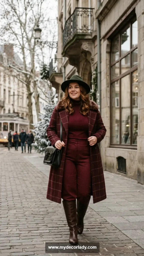 20. Longline Coat and Matching Outfit Set