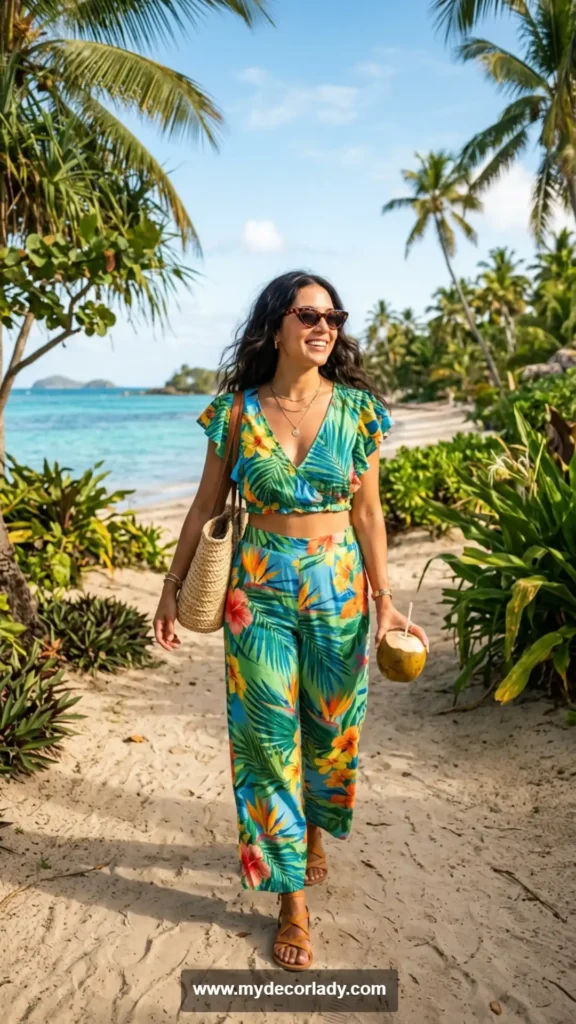 20. Vacation-Inspired Matching Set