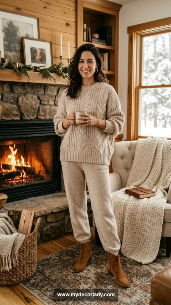 5. Knit Matching Set for Cozy Everyday Fashion