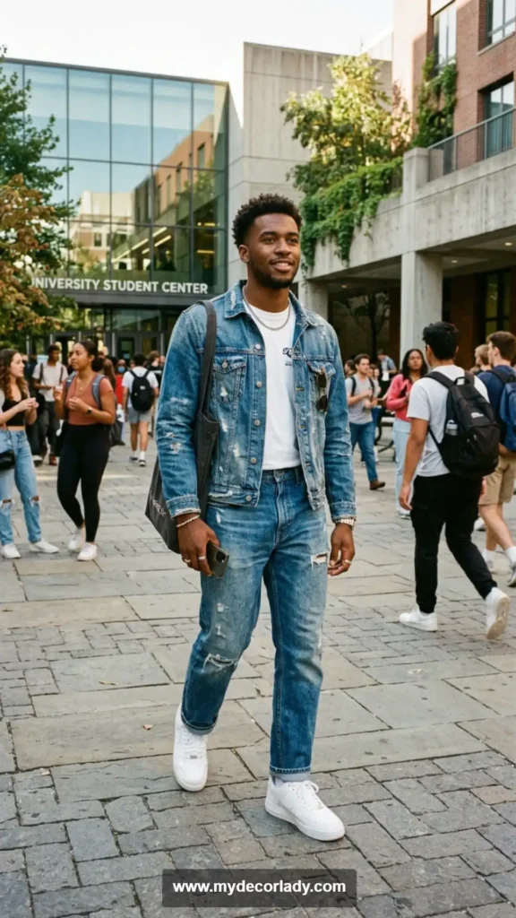 6. Denim Matching Set for a Cool Street Style Vibe