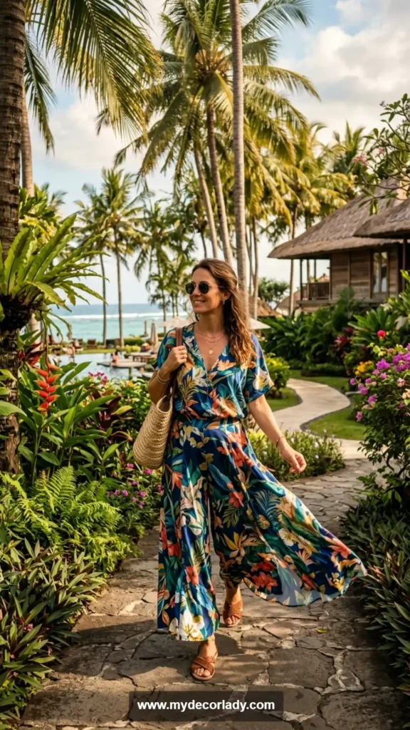 7. Flowy Palazzo Pants and Top Set