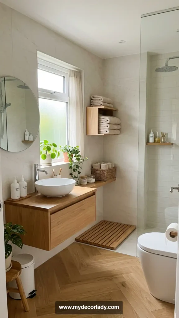 9. Choose Light Colors to Make Small Bathrooms Feel Bigger