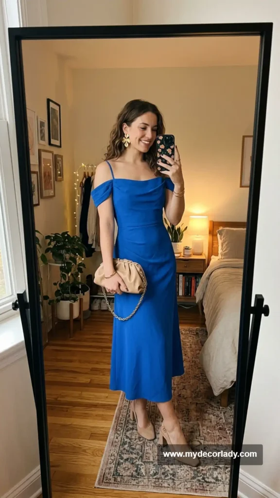 12. Off-the-Shoulder Midi Dress