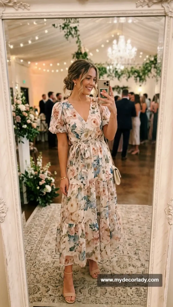 2. Romantic Floral Maxi Dress